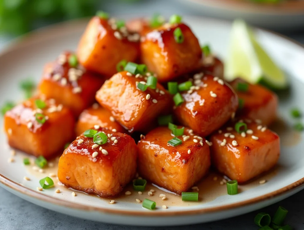 Air Fryer Teriyaki Salmon Bites A Delicious and Healthy Recipe