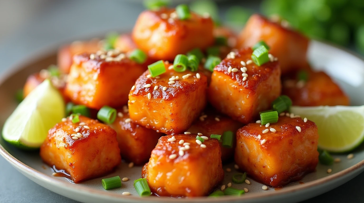 Air Fryer Teriyaki Salmon Bites A Delicious and Healthy Recipe