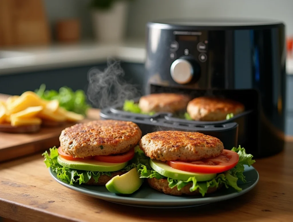 How Long Do You Cook Frozen Turkey Burgers in the Air Fryer