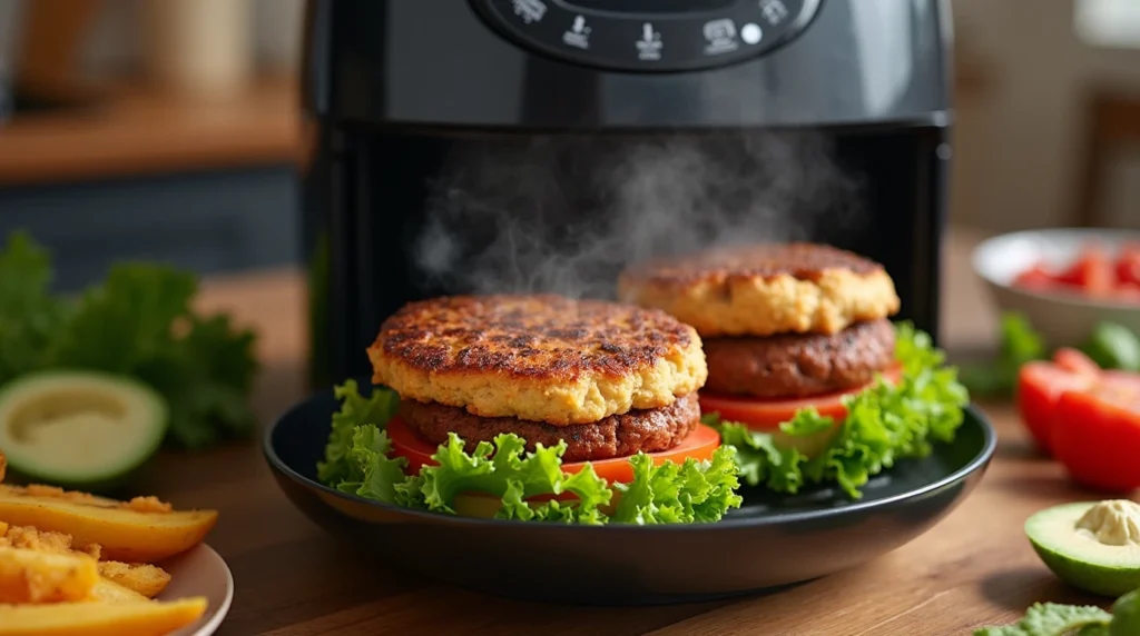 How Long Do You Cook Frozen Turkey Burgers in the Air Fryer