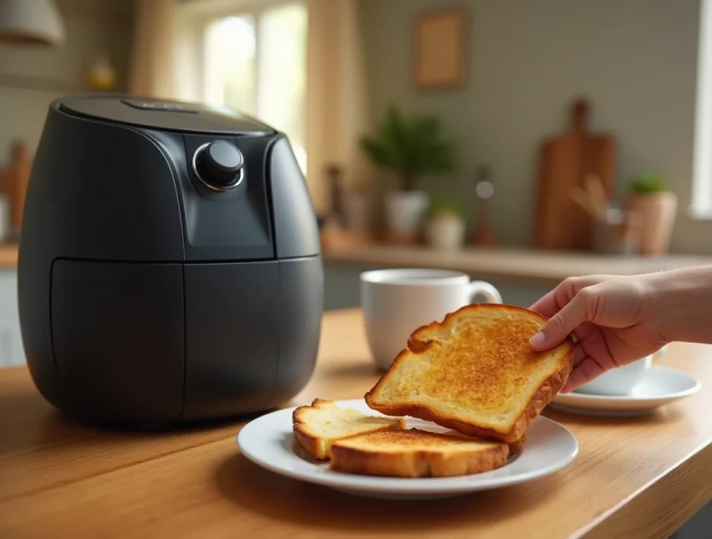 Toast Frozen Bread in the Air Fryer