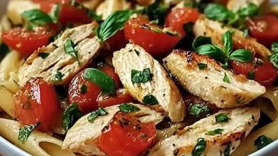 Bruschetta Kip Pasta