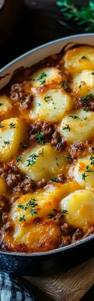 Makkelijke Gehakt-Aardappel Ovenschotel