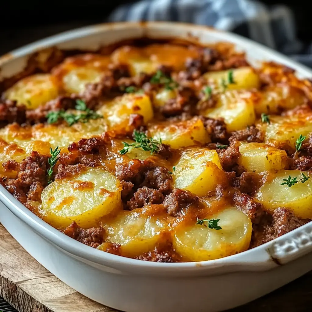 Makkelijke Gehakt-Aardappel Ovenschotel