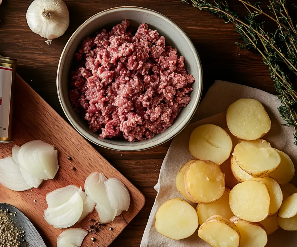 Makkelijke Gehakt-Aardappel Ovenschotel