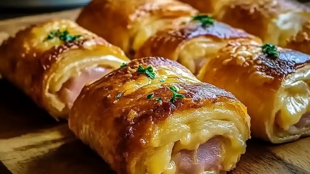 Kaas- en Hamrolletjes
