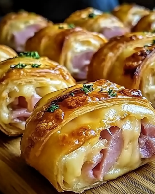 Kaas- en Hamrolletjes