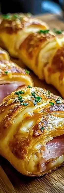 Kaas- en Hamrolletjes