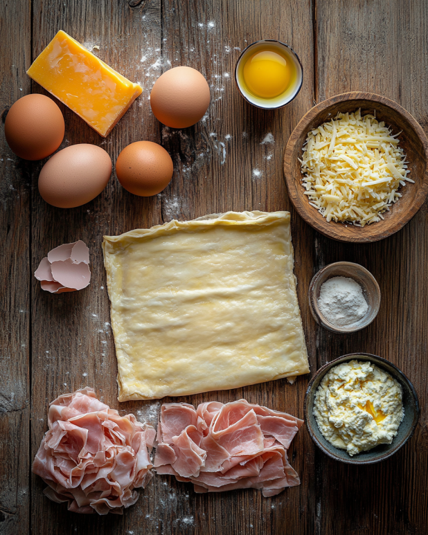 Kaas- en Hamrolletjes