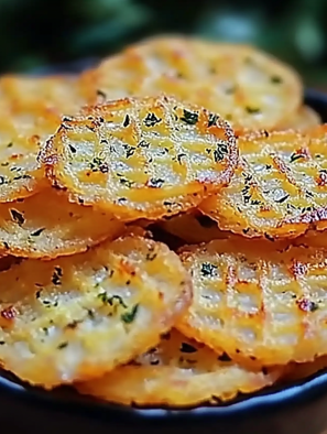 Knoflook-Ritz Snacks