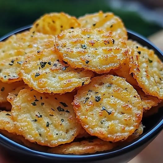 Knoflook-Ritz Snacks