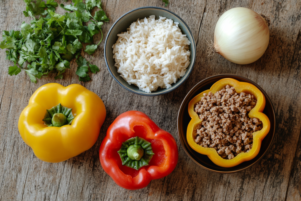 Gevulde Paprika’s met Kaas