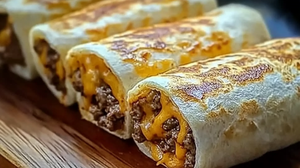Knoflookboter Cheeseburger